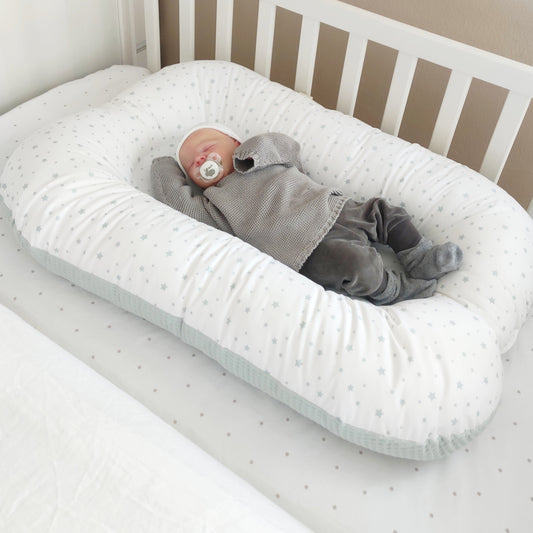 NIDO BEBÉ ERGONÓMICO STARS MINT